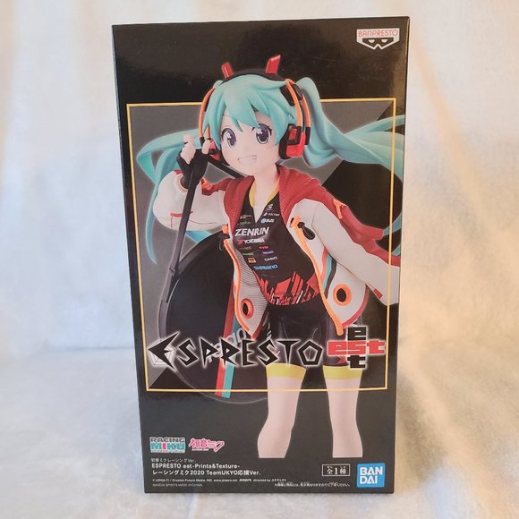 Hatsune Miku - Vocaloid Espresto Figure (2020 Team UKYO Ver.) - Picture 1 of 4